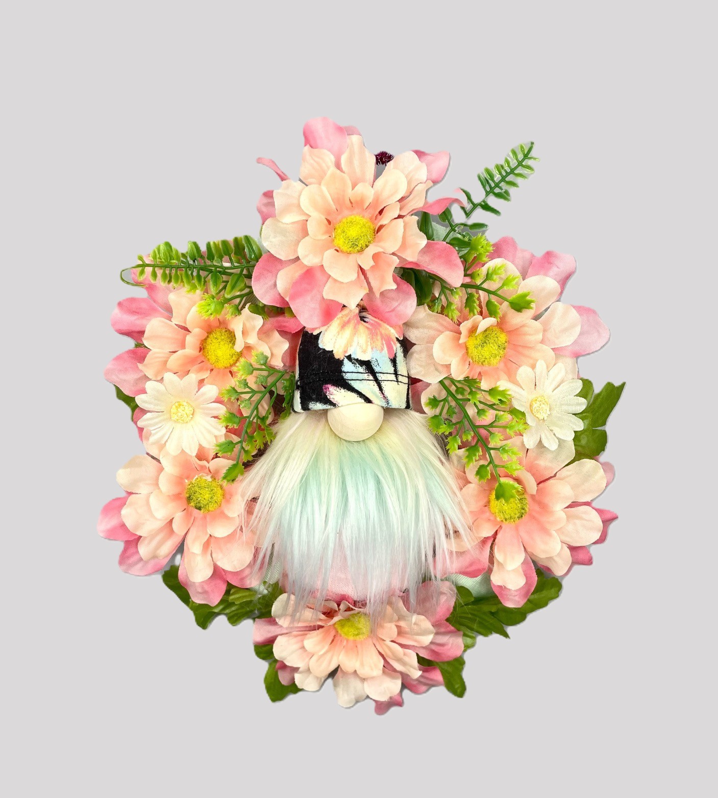 Daisy Gnome Wreath